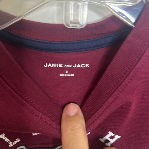 Janie and Jack boys size 3 T-shirt EUC - Picture 2 of 2
